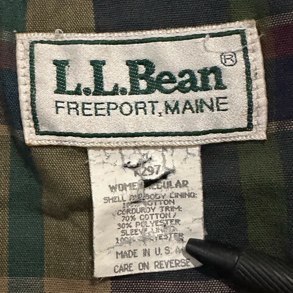 L.L. Bean Jackets & Coats Vintage Ll Bean Canvas Field Jacket